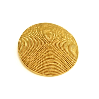Ciondolo corbula in oro (18 mm)